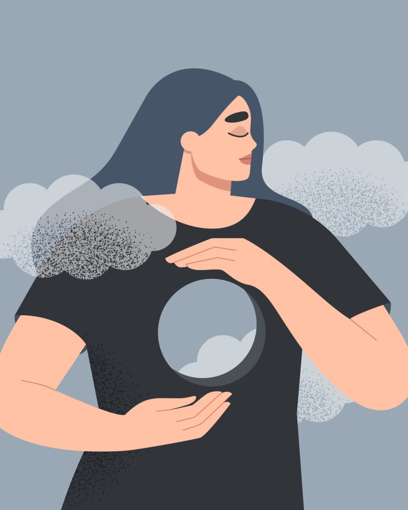 Flat vector illustration.